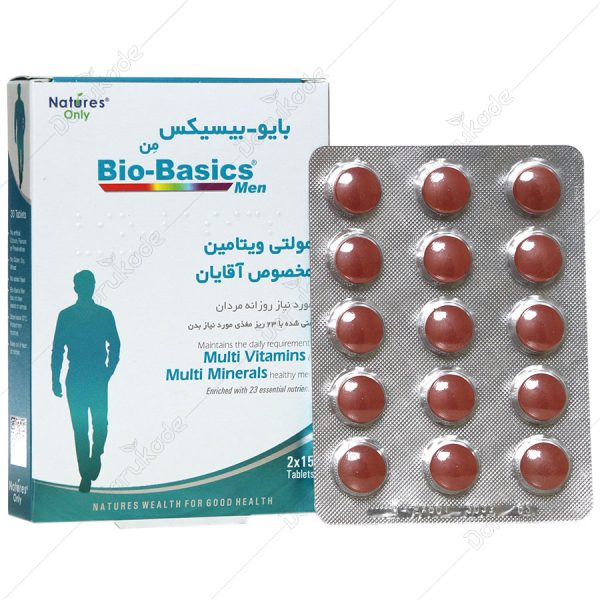 مولتی ویتامین آقایان بایو بیسیکس Bio Basics Men - Image 2